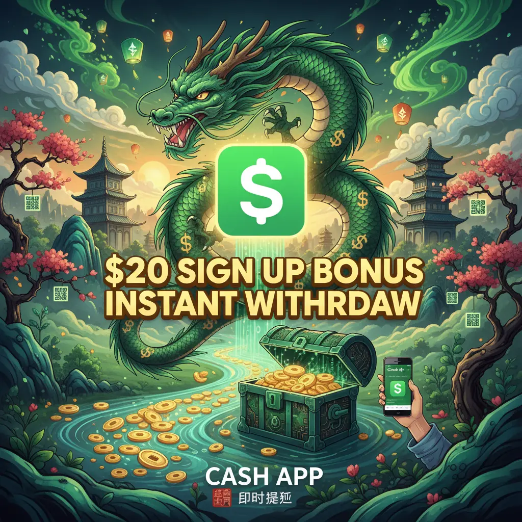 $20 sign up bonus instant withdraw - Cash